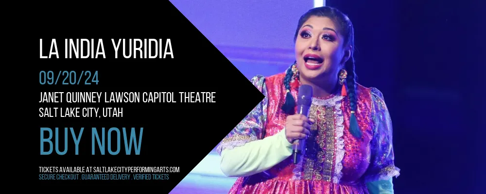 La India Yuridia at Janet Quinney Lawson Capitol Theatre